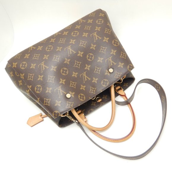 Louis Vuitton Monogram Montaigne MM Brown - Picture 4 of 8